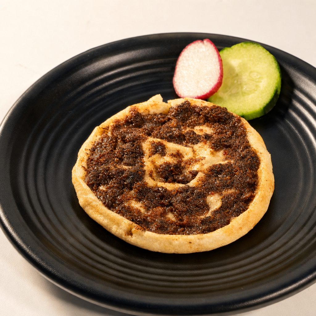 Gordita With Pork Fat / Gordita Con Asientos.
